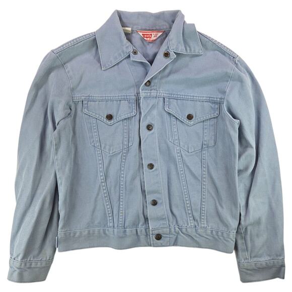 Levi'sVintage 1970's Light Blue Jean JacketSize 40 (Medium)